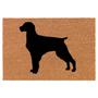 Brittany Spaniel Dog Coir Doormat Door Mat Entry Mat Housewarming Gift Newlywed Gift Wedding Gift New Home