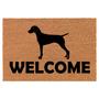 Welcome Vizsla Coir Doormat Door Mat Housewarming Gift Newlywed Gift Wedding Gift New Home