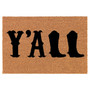 Y'all Boots Country Cowgirl Coir Doormat Door Mat Entry Mat Housewarming Gift Newlywed Gift Wedding Gift New Home