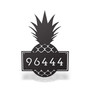 Custom Metal Pineapple Address Sign, Front Door Decor Custom Metal Pineapple Address Sign, Front Door Decor