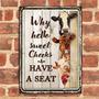 Metal Sign- Nice Design Farm Hello Sweet Cheeks Wood Pattern Rectangle Metal Sign Custom Name