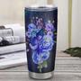 Personalized To My Aunt From Nephew Stainless Steel Tumbler Cup Butterfly Always Be Your Little Boy Aunt Mothers Day Birthday Christmas Travel Mug