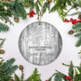 Personalized Our First Christmas Together 2022 Ornament Established Couple Keepsake Boyfriend Girlfriend Rustic Gift for Couples 6 Christmas Tree Ornament