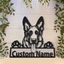 Personalized German Shepherd Dog Metal Sign Art | Custom German Shepherd Dog Metal Sign | Animal Funny | Father's Day Gift | Pet Gift
