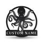 Personalized Octopus Metal Sign Art | Custom Octopus Metal Sign | Octopus Gifts Funny | Hobbie Gift | Animal Custom