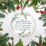 To My Son Ornament from Mom Dad Mother Always Remember You are Braver Stronger Smarter for Son Christmas Tree Ornament