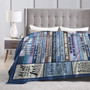 Bible Verse Jesus Blanket Christian Throw Religious Blankets for Couch Sofa Bed Warm Flannel
