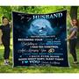 Blanket Gift For Husband Marrying You Was The Best Decision, Wife To Husband Blanket
