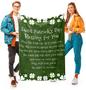 Happy St. Patrick's Day Blanket - May The Road Rise Up To Meet You