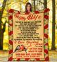 Personalized To My Wife Couple Bird Blanket Gift For Wife From Husband To My Wife I May Not Be Your First Love Bird Blanket Customized