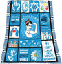 Social Worker Blanket, Social Worker Graduation Gifts for Her Him, Social Worker Appreciation Gifts for Women Men