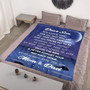 Son Gifts from Mom and Dad - Throw Blanket for Son from Mom and Dad Throw Birthday Gifts Blankets