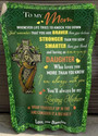 St. Patrick's Day Irish To My Mom Consider It A Big Hug Blanket Gift For Mom From Daughter Birthday Gift Home Decor