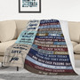 Uncle Gifts Blanket - Uncle Gifts from Niece and Nephew - Best Uncle Ever Gift Ideas Blankets