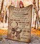 To My Wife Deer Vintage Blanket From Husband To My Wife I May Not Be Your First Date Blanket Gift For Wife Wife Blanket