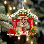 Ornament- Chihuahua3-Christmas House Two Sided Ornament, Happy Christmas Ornament, Car Ornament