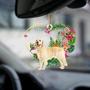 Golden Retriever-Hello Summer-Two Sided Ornament