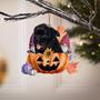 Newfoundland-Gnomes Pumpkins Hanging Ornament