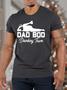 Men’s Dad Bod Drinking Team Fit Casual T-shirt