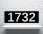 House Number Sign-House Numbers-Address Plaque-Address Sign-House Number-House Number Plaque-Modern Address Sign-Independence day