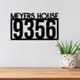 Metal House Number Sign-Address Number Sign-Metal Address Sign-Metal Address NumbersCustom Address Sign-Easy to Hang weather-resistant Metal