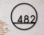 Metal House Number Sign-Address Sign-Modern Address-Art Decor Address Sign-Metal Address Sign-Address Numbers-Address Plaque