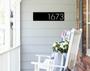 Metal house numbers-address plaque-housewarming gifts-address sign-Custom metal address sign-custom street address sign-rustic-wall