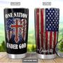 America Faith Personalized Stainless Steel Tumbler 20Oz
