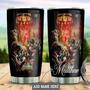 Dogs Poker Personalized Stainless Steel Tumbler 20Oz