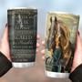 Horse Be Brave Personalized Stainless Steel Tumbler 20Oz