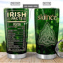 Irish Fact Personalized Stainless Steel Tumbler 20Oz