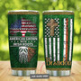 Irish Roots American Personalized Stainless Steel Tumbler 20Oz