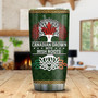 Irish Roots Canadian Personalized Stainless Steel Tumbler 20Oz