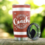 Personalized Best Coach In The World Stainless Steel Tumbler 20Oz