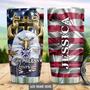 Personalized Faith God Bless America Stainless Steel Tumbler 20Oz
