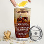 Personalized Horse Dad To Daughter Stainless Steel Tumbler 20Oz