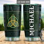 Personalized Irish Celtic Symbol Stainless Steel Tumbler 20Oz