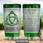Personalized Irish Wishes Jewelry Style Stainless Steel Tumbler 20Oz