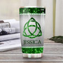 Personalized Irish Wishes Jewelry Style Stainless Steel Tumbler 20Oz