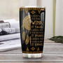 Personalized Native Wolf Dream Catcher Stainless Steel Tumbler 20Oz
