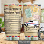 Postal Worker Personalized Stainless Steel Tumbler 20Oz