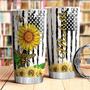 Bee Hippie Personalized Stainless Steel Tumbler 20Oz