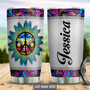 Personalized Hippie Van Metal Style Stainless Steel Tumbler 20Oz