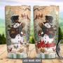 Snow Man Personalized Stainless Steel Tumbler 20Oz