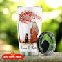Winter With Your Cat Personalized Stainless Steel Tumbler 20Oz