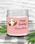 Personalized Birthday Candle| Gift for Mother, Sister, Best Friend| Custom gift for sister friend Soy Wax Candle Jar 9oz