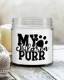 Cute cat candle gift for cat lovers cat gift for cat moms