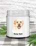 Personalized labrador candle gift for lab lover gift for lab mom