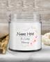 Personalized memory candle deceased mother sister gift for grieving memorial candle for loved one