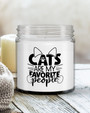 Funny cat candle; gift for cat mom; funny cat lover gift; cute cat candle
